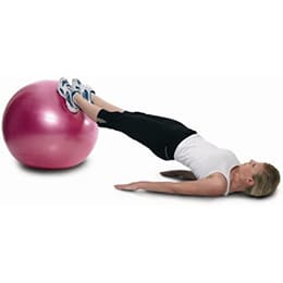 Pelota pilates 65 cm roja